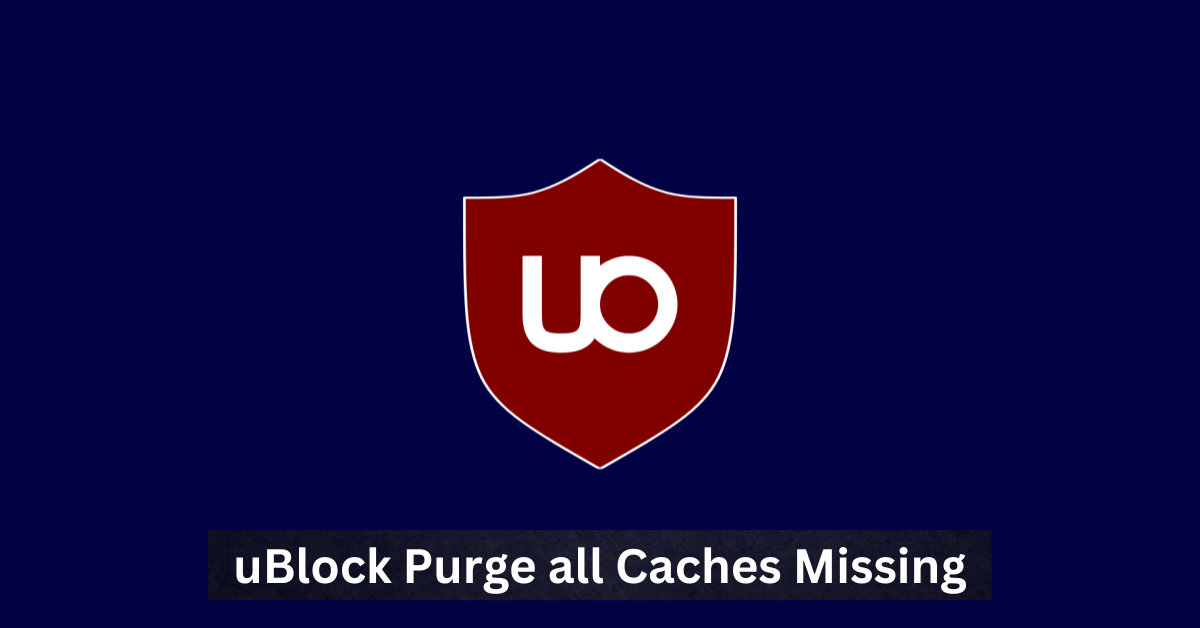 uBlock Purge all Caches Missing