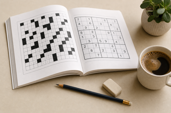 Creating a Simple Daily Puzzle Routine That Supports Focus, Screen-Free Downtime, Family Connection, and Steady Mental Challenge